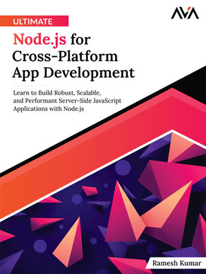 cover image of Ultimate Node.js for Cross-Platform App Development